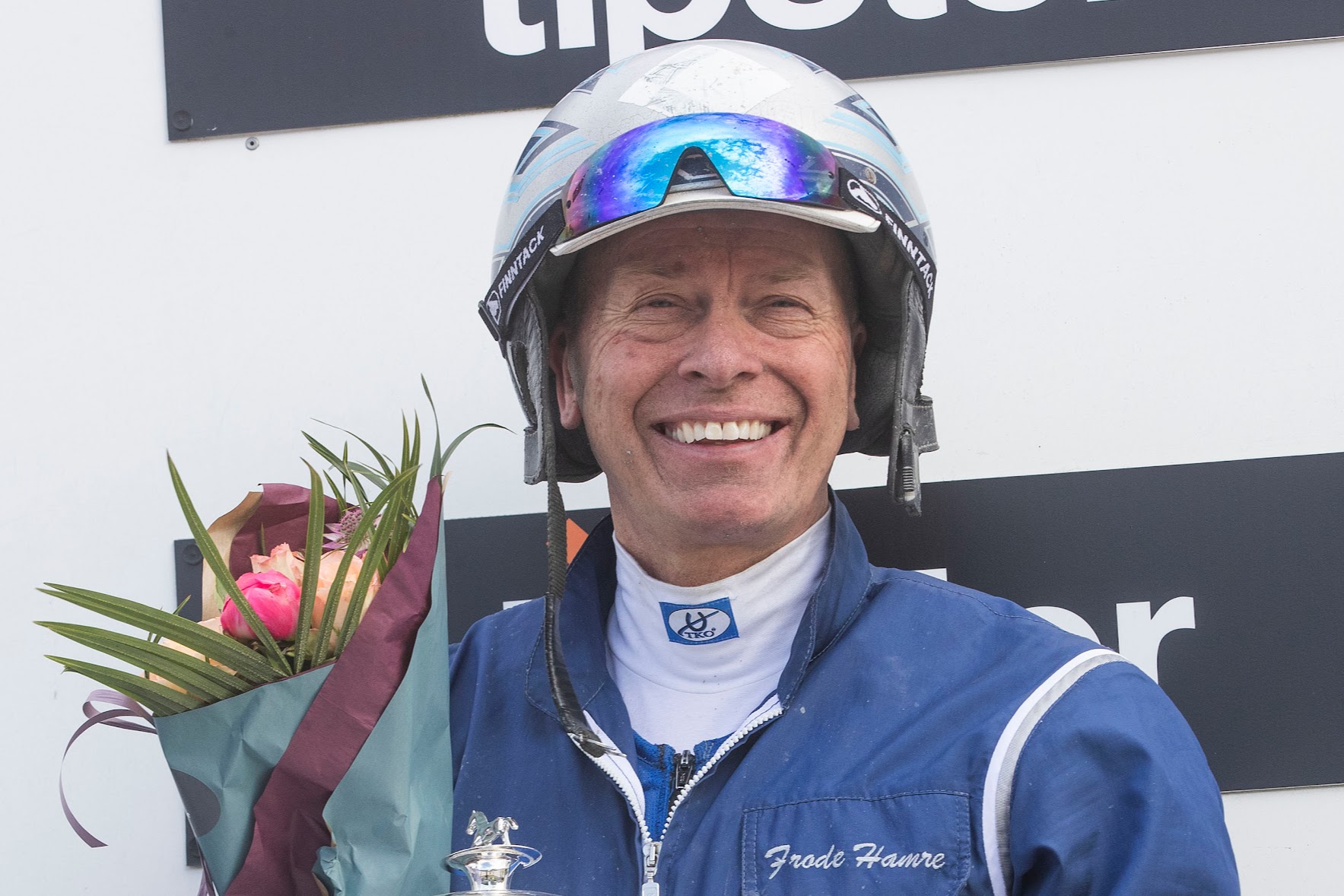 Frode Hamre topper trenerstatistikken. Foto: hesteguiden.com